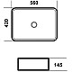 Купить Раковина 56х42 см Grossman GR-3054 в магазине сантехники Santeh-Crystal.ru