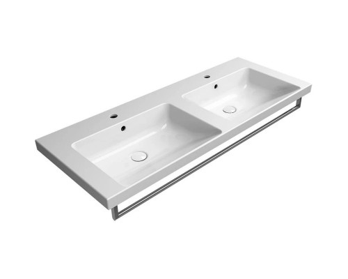 Заказать Раковина 125х50 см GSI Norm 8627111 в магазине сантехники Santeh-Crystal.ru