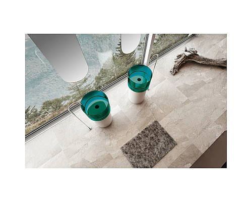 Santeh-Crystal.ru: Раковина напольная 45х45 см Abber Kristall AT2701White-Aquamarin-H Купить Раковина напольная 45х45 см Abber Kristall AT2701White-Aquamarin-H в магазине сантехники Santeh-Crystal.ru