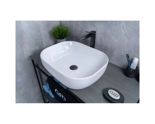 Приобрести Раковина 50х40 см GID D1302 в магазине сантехники Santeh-Crystal.ru