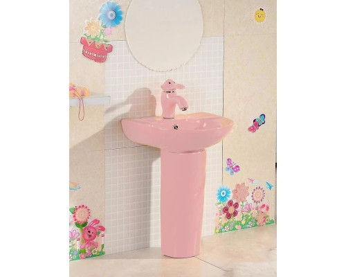 Приобрести Раковина 43х36 см GID Nb192-PK в магазине сантехники Santeh-Crystal.ru