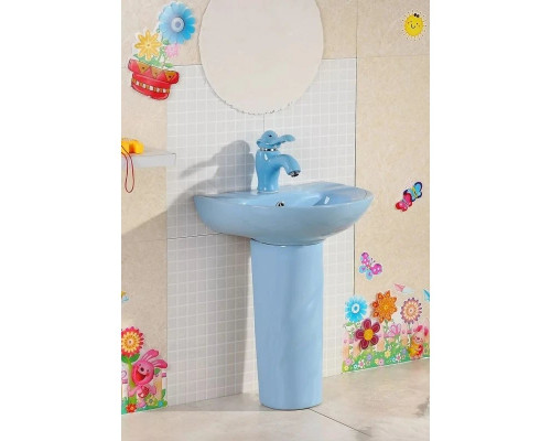 Купить Раковина 43х36 см GID Nb192-BU в магазине сантехники Santeh-Crystal.ru