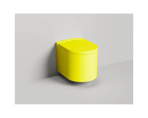 Унитаз подвесной Salini S-Stone Gemelli 240121KSMF безободковый, с сиденьем микролифт, покраска внешнего корпуса по RAL матовый