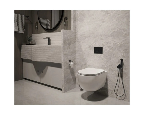 Унитаз подвесной Vincea Evo VT1-34ST безободковый, торнадо, с сиденьем микролифт, белый