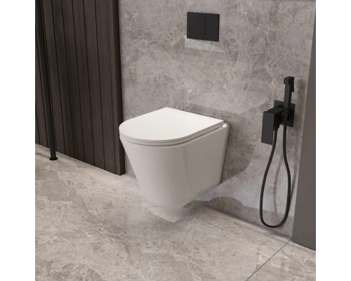 Унитаз подвесной Vincea Vito VT1-23T безободковый, торнадо, с сиденьем микролифт, белый