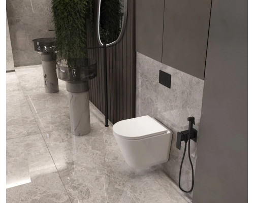 Унитаз подвесной Vincea Vito VT1-23T безободковый, торнадо, с сиденьем микролифт, белый