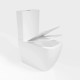 Унитаз-компакт Vincea Bein VT2-51T безободковый, торнадо, с сиденьем микролифт, белый