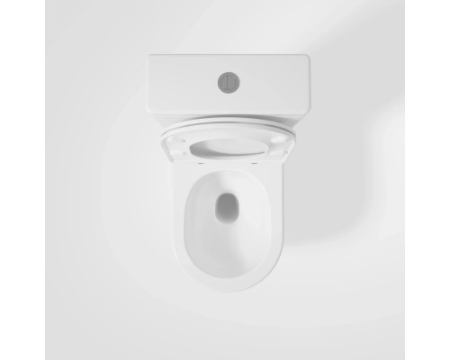 Унитаз-компакт Vincea Globo VT2-14T безободковый, торнадо, с сиденьем микролифт, белый