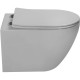 Унитаз подвесной Vincea Globo VT1-14TMG безободковый, торнадо, с сиденьем микролифт, серый матовый