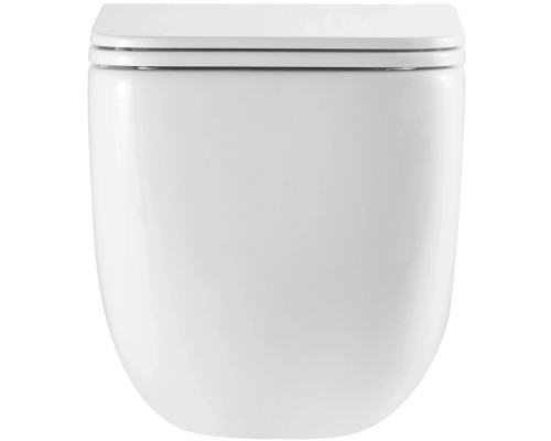 Унитаз подвесной Vincea Lina VT1-53T безободковый, торнадо, с сиденьем микролифт, белый