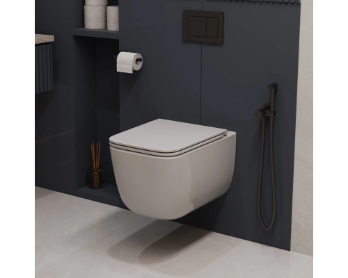 Унитаз подвесной Vincea Lina VT1-53T безободковый, торнадо, с сиденьем микролифт, белый