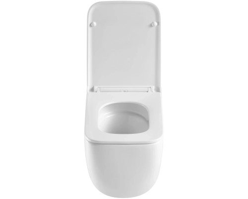 Унитаз подвесной Vincea Lina VT1-53T безободковый, торнадо, с сиденьем микролифт, белый