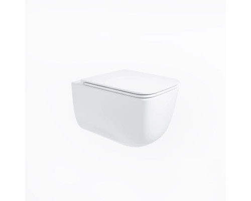 Унитаз подвесной Vincea Lina VT1-53T безободковый, торнадо, с сиденьем микролифт, белый