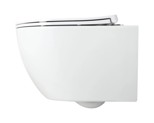 Унитаз подвесной Vincea Globo VT1-74T безободковый, торнадо, с сиденьем микролифт, белый