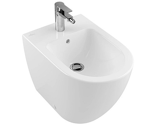 Приобрести Биде напольное Villeroy & Boch Subway 2.0 54010001 в магазине сантехники Santeh-Crystal.ru