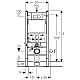 Заказать Комплект подвесной унитаз OWL 1975 Vind OWLT190302 + система инсталляции Geberit 458.125.21.1 в магазине сантехники Santeh-Crystal.ru