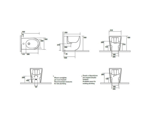 Приобрести Биде напольное Kerasan Nolita 532089*1 в магазине сантехники Santeh-Crystal.ru