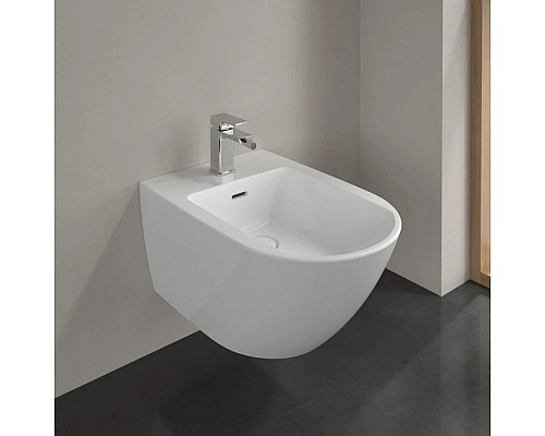 Заказать Подвесное биде Villeroy & Boch Subway 3.0 44700001 в магазине сантехники Santeh-Crystal.ru