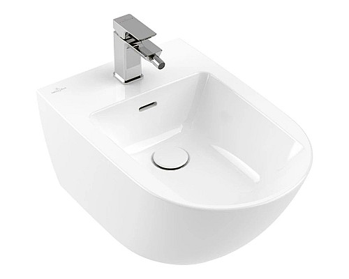 Заказать Подвесное биде Villeroy & Boch Subway 3.0 44700001 в магазине сантехники Santeh-Crystal.ru