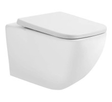 Подвесной безободковый унитаз Art&Max Maxima AM010CHR