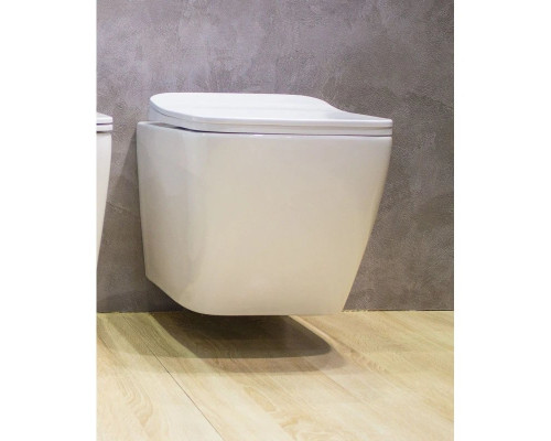 Купить Подвесной безободковый унитаз Art&Max Maxima AM010CHR в магазине сантехники Santeh-Crystal.ru