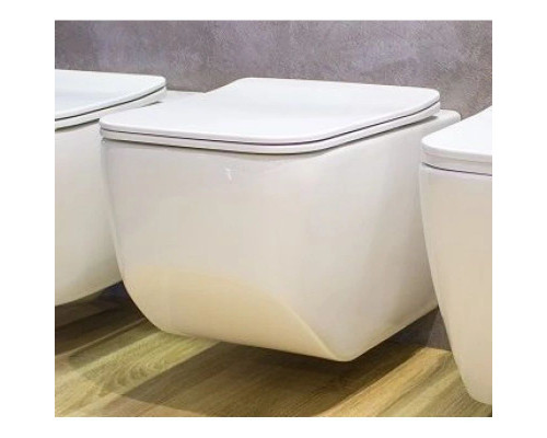 Заказать Подвесной безободковый унитаз Art&Max Liberty AM015CHR в магазине сантехники Santeh-Crystal.ru