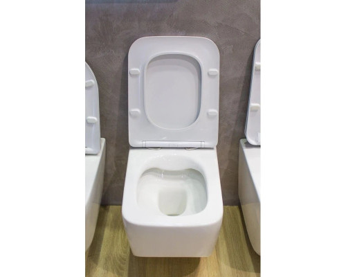 Заказать Подвесной безободковый унитаз Art&Max Liberty AM015CHR в магазине сантехники Santeh-Crystal.ru