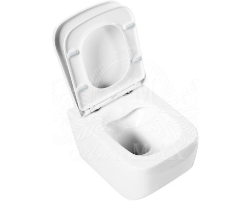 Заказать Подвесной безободковый унитаз Art&Max Liberty AM015CHR в магазине сантехники Santeh-Crystal.ru