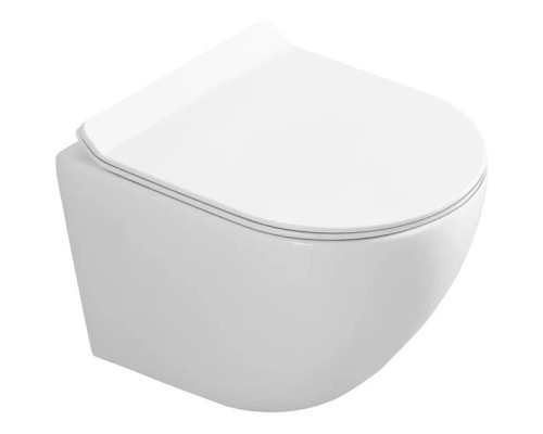 Купить Подвесной безободковый унитаз Art&Max Ovale AM011CHR в магазине сантехники Santeh-Crystal.ru