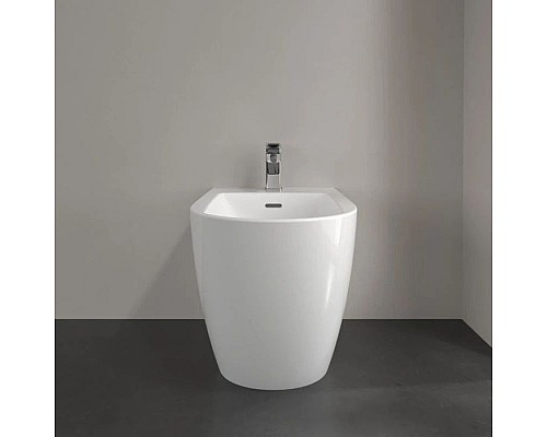 Заказать Биде напольное Villeroy & Boch Subway 3.0 44710001 в магазине сантехники Santeh-Crystal.ru