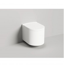 Унитаз подвесной Salini S-Stone Gemelli 240121KM безободковый, с крышкой микролифт, белый матовый