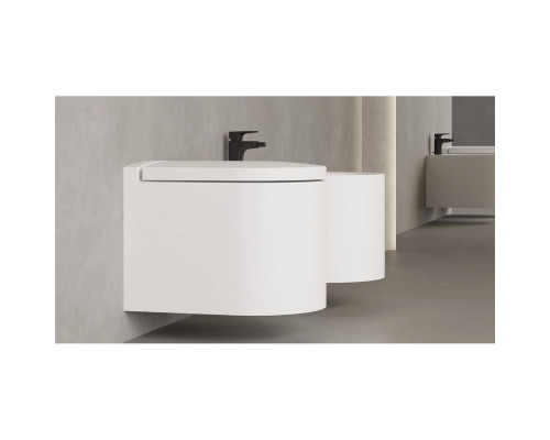 Унитаз подвесной Salini S-Stone Gemelli 240121KM безободковый, с крышкой микролифт, белый матовый