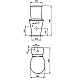 Заказать Бачок для унитаза Ideal Standard Connect Air Cube E073401 в магазине сантехники Santeh-Crystal.ru