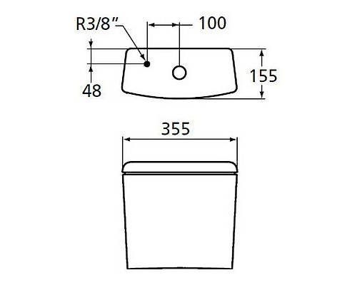 Купить Бачок для унитаза Ideal Standard Active T421601 в магазине сантехники Santeh-Crystal.ru