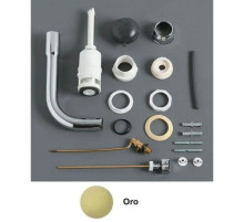 Низкая труба с механизмом слива Simas Arcade D11oro