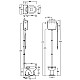 Купить Бачок высокий для унитаза Simas Londra LO902bi в магазине сантехники Santeh-Crystal.ru