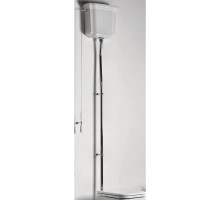 Сливная труба для высокого бачка (труба из 3 частей) хром Kerasan Waldorf 757390