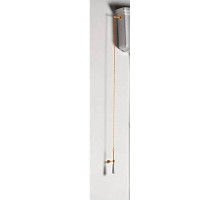 Механизм слива для высокого бачка золото Kerasan New Catis 754591oro