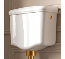 Механизм слива одинарный для бачка золото Kerasan 751391