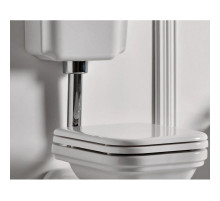 Сливная труба для низкого бачка хром Kerasan 757190