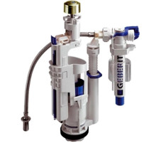 Комплект механизма слива с нижним подводом воды Geberit VA074oro для бачка Globo