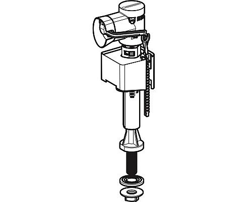 Приобрести Впускной клапан 3/8 подвод воды снизу, тип 340 Geberit 136.731.00.1 в магазине сантехники Santeh-Crystal.ru