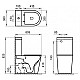 Купить Бачок для унитаза 3/4,5 л BelBagno Flay-R BB2149T в магазине сантехники Santeh-Crystal.ru