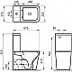 Приобрести Бачок для унитаза 3/4,5 л BelBagno Ardente-R BB02093T в магазине сантехники Santeh-Crystal.ru