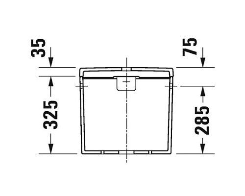 Заказать Бачок для унитаза Duravit D-Neo 0944000085 в магазине сантехники Santeh-Crystal.ru