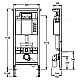 Приобрести Комплект подвесной унитаз Ideal Standard Tesi T007901 + T352701 + система инсталляции Mepa 512318 в магазине сантехники Santeh-Crystal.ru