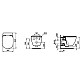 Приобрести Комплект подвесной унитаз Ideal Standard Tesi T007901 + T352701 + система инсталляции Mepa 512318 в магазине сантехники Santeh-Crystal.ru