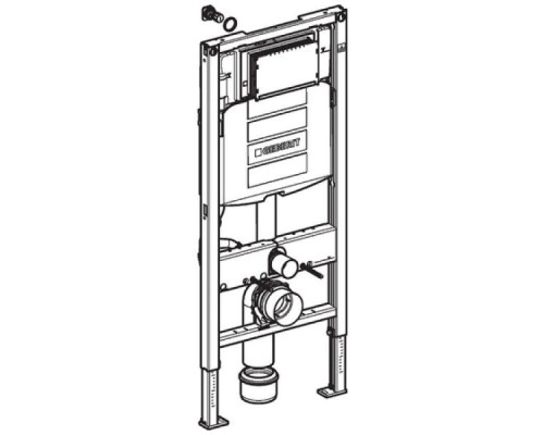 Приобрести Комплект подвесной унитаз Jacob Delafon Odeon Rive Gauche EDR102-00 + E24889-00 + система инсталляции Geberit 111.300.00.5 в магазине сантехники Santeh-Crystal.ru