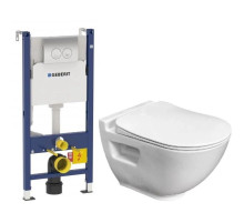 Комплект подвесной унитаз Bien Harmony HRKA052N2VP0W3000 + система инсталляции Geberit 458.124.21.1