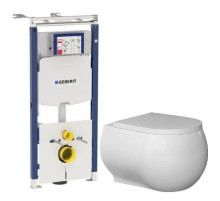 Комплект подвесной унитаз Bien Flash FLKA052N1VP0W3000 + система инсталляции Geberit 111.362.00.5